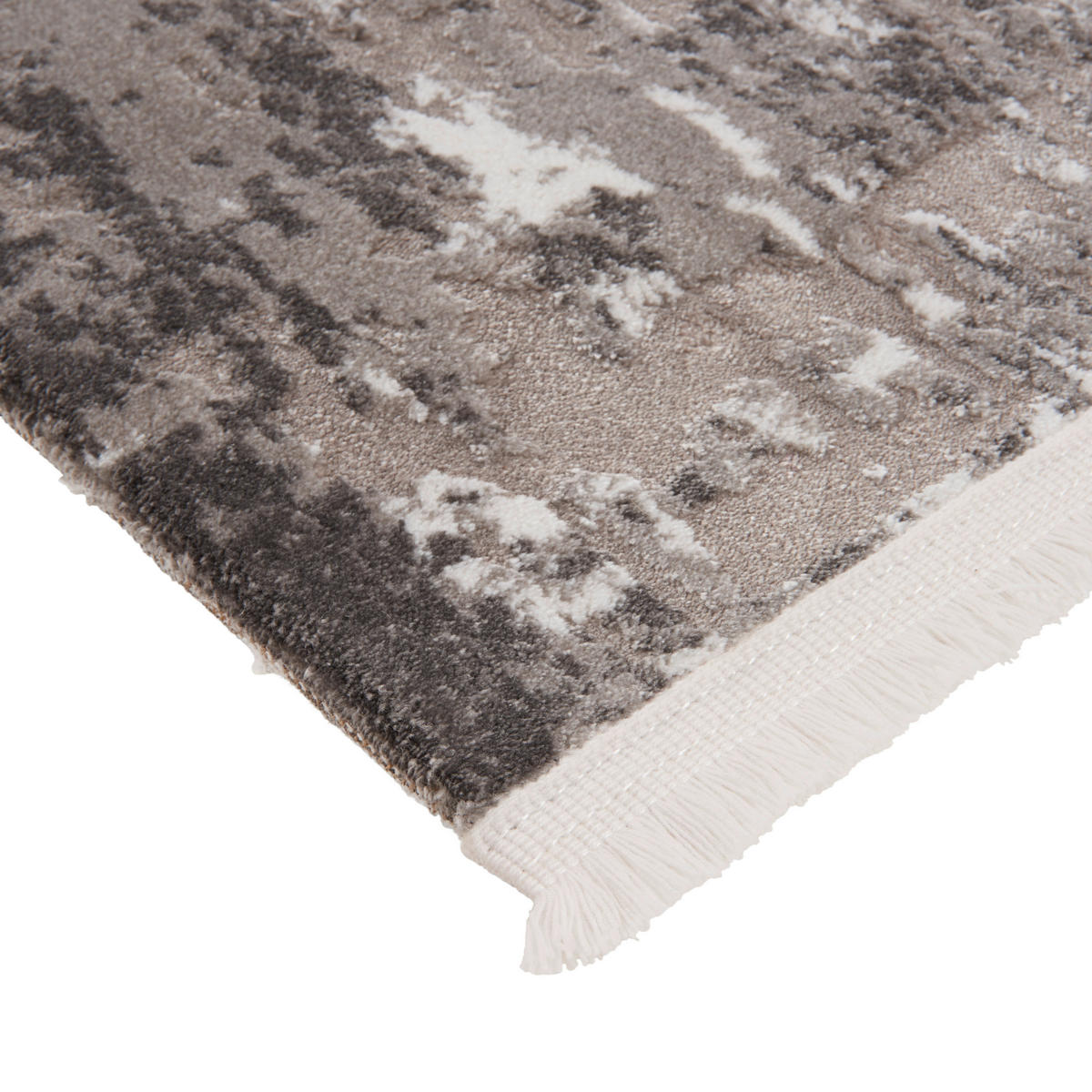 TKANÝ KOBEREC, 133/190 cm, sivá - sivá, Design, textil (133/190cm) - Novel