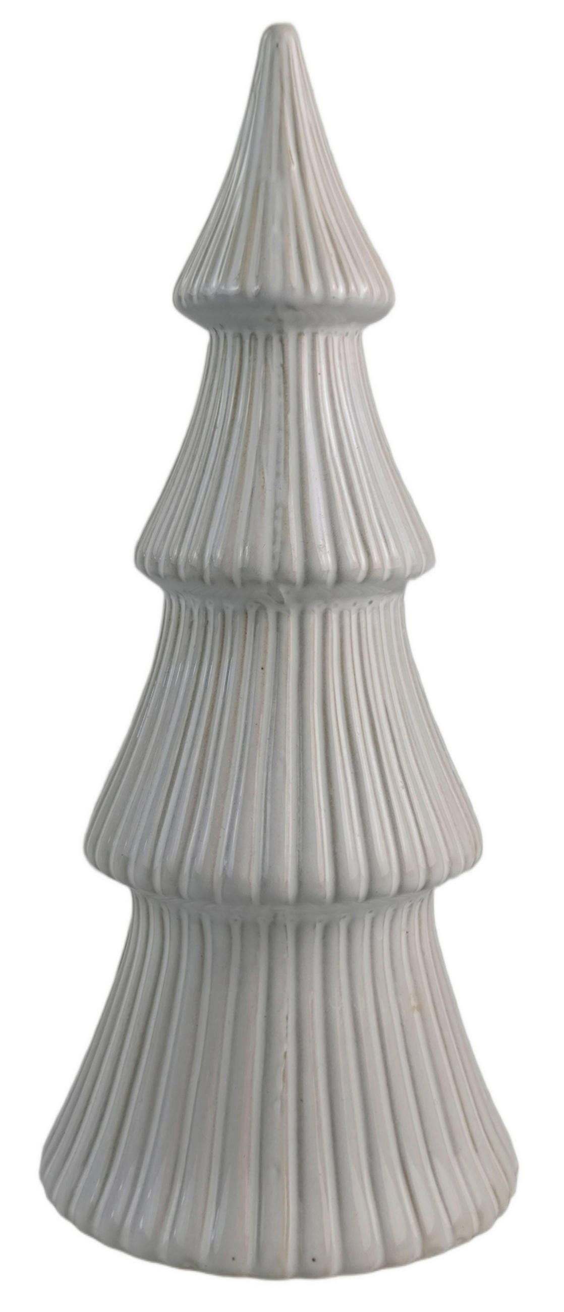 DEKOBAUM - Weiß, LIFESTYLE, Keramik (10/23,8cm) - X-Mas
