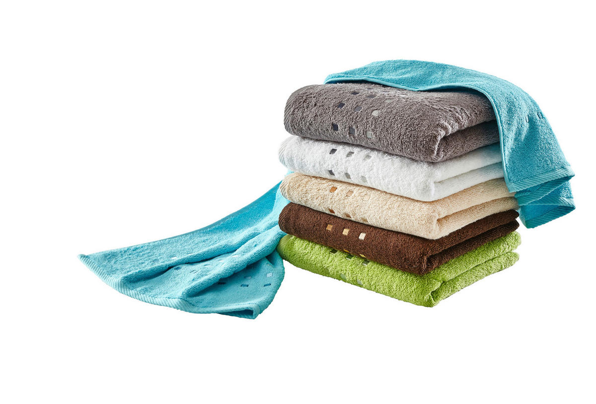 HANDTUCH Quattro Beige  - Beige, Basics, Textil (50/100cm) - Esposa