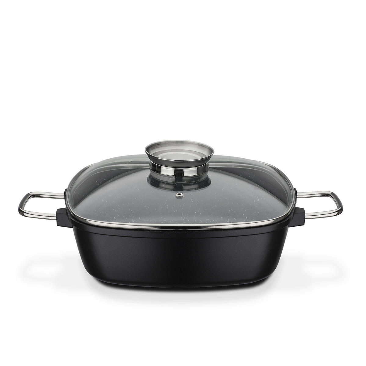 BRÄTER GOURMET GRANIT 5 L  - Schwarz, Basics, Metall (28/28cm) - GSW
