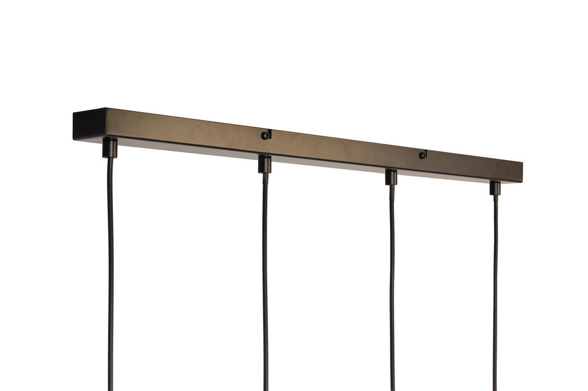 HÄNGELEUCHTE 65/9/120 cm   - Schwarz, Trend, Metall (65/9/120cm) - Novel