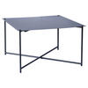 COUCHTISCH 70/70/42 cm quadratisch Anthrazit  - Anthrazit, Design, Metall (70/70/42cm) - Xora