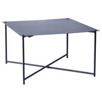 COUCHTISCH 70/70/42 cm quadratisch Anthrazit  - Anthrazit, Design, Metall (70/70/42cm) - Xora