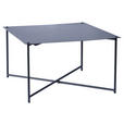 COUCHTISCH 70/70/42 cm quadratisch Anthrazit  - Anthrazit, Design, Metall (70/70/42cm) - Xora