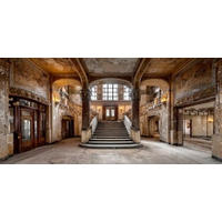 LEINWANDBILD Architektur 115/55 cm  - Multicolor, Basics, Holz/Papier (115/55cm) - Euroart