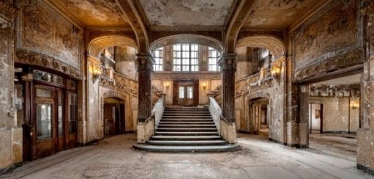 LEINWANDBILD Architektur 115/55 cm  - Multicolor, Basics, Holz/Papier (115/55cm) - Euroart