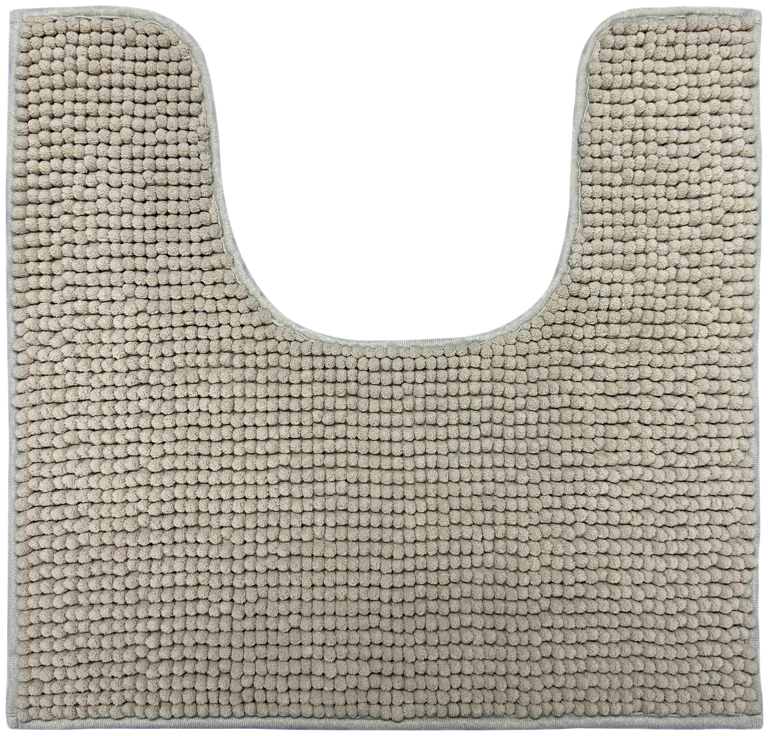 KOUPELNOVÁ PŘEDLOŽKA, 50/50 cm - pískové barvy, Basics, textil/plast (50/50cm) - Esposa
