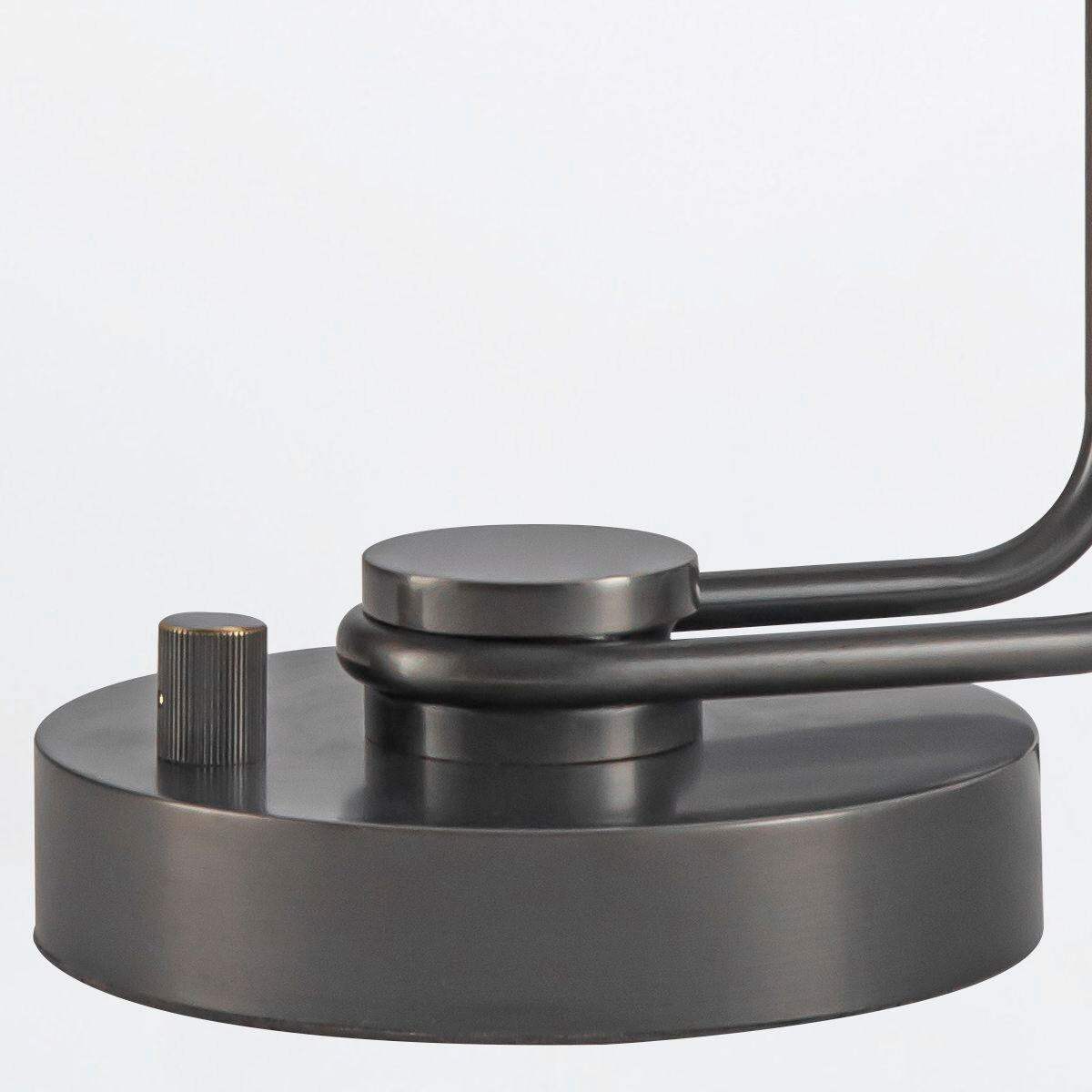 TISCHLEUCHTE   - Bronzefarben, KONVENTIONELL, Glas/Metall (56,5/15,2/18,8cm) - Elstead Lighting