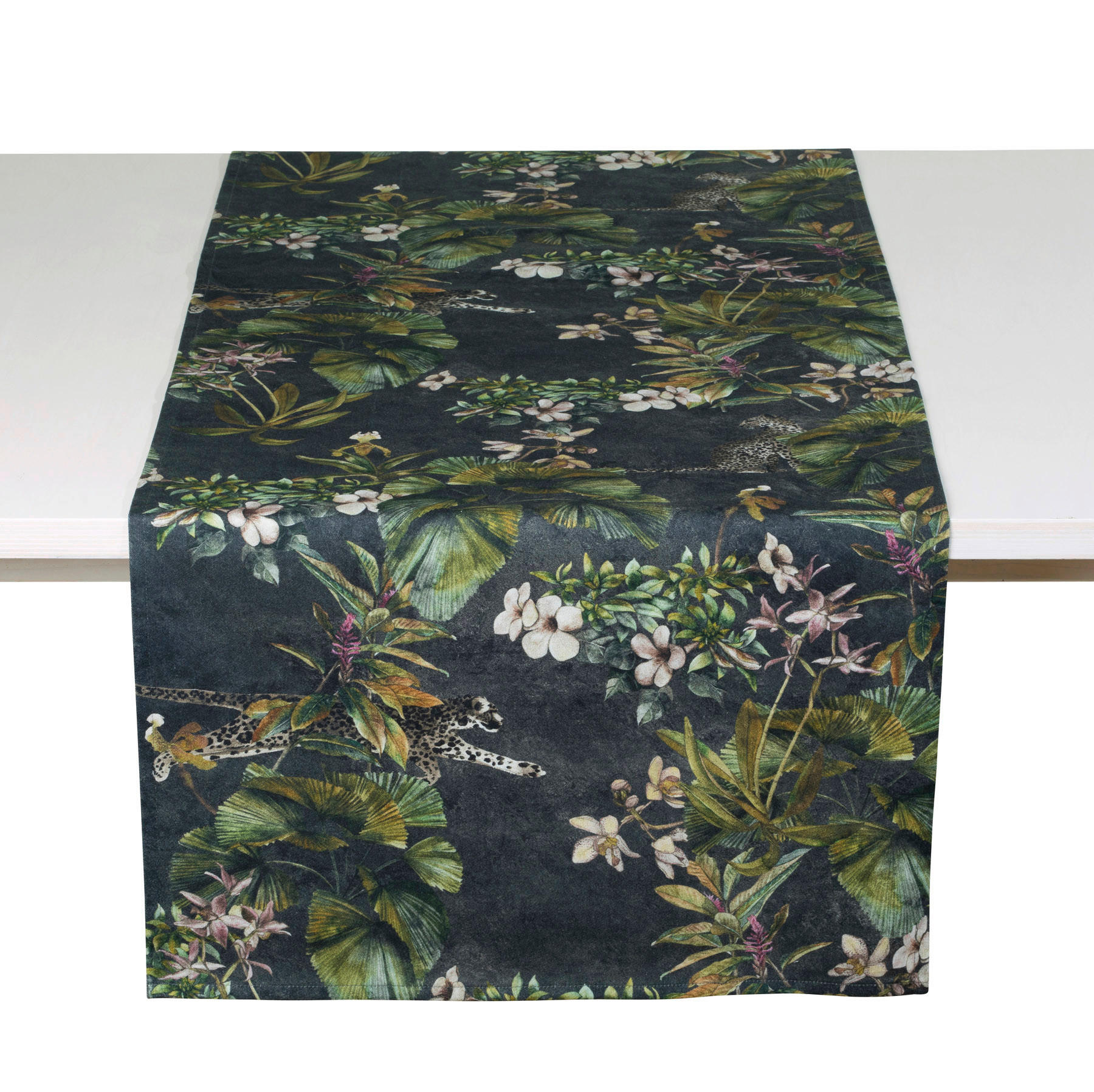 TISCHLÄUFER 50/70 cm  - Anthrazit, Basics, Textil (50/70cm) - Pichler