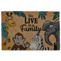 KOKOSMATTE  40/60 cm  Multicolor  - Multicolor, Design, Naturmaterialien/Kunststoff (40/60cm) - Esposa