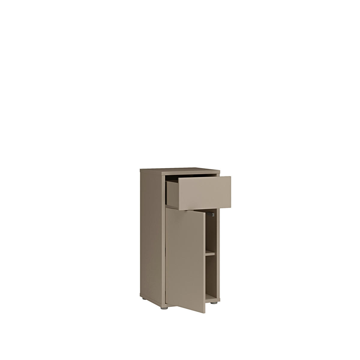 UNTERSCHRANK 39,8/83,1/34,9 cm   - Taupe/Grau, MODERN, Holzwerkstoff/Kunststoff (39,8/83,1/34,9cm) - Xora