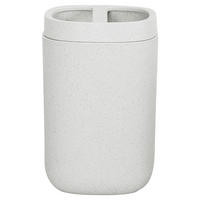 KELÍMEK NA ZUBNÍ KARTÁČEK světle šedá - světle šedá, Basics, plast (7,6/11,4cm) - Kleine Wolke
