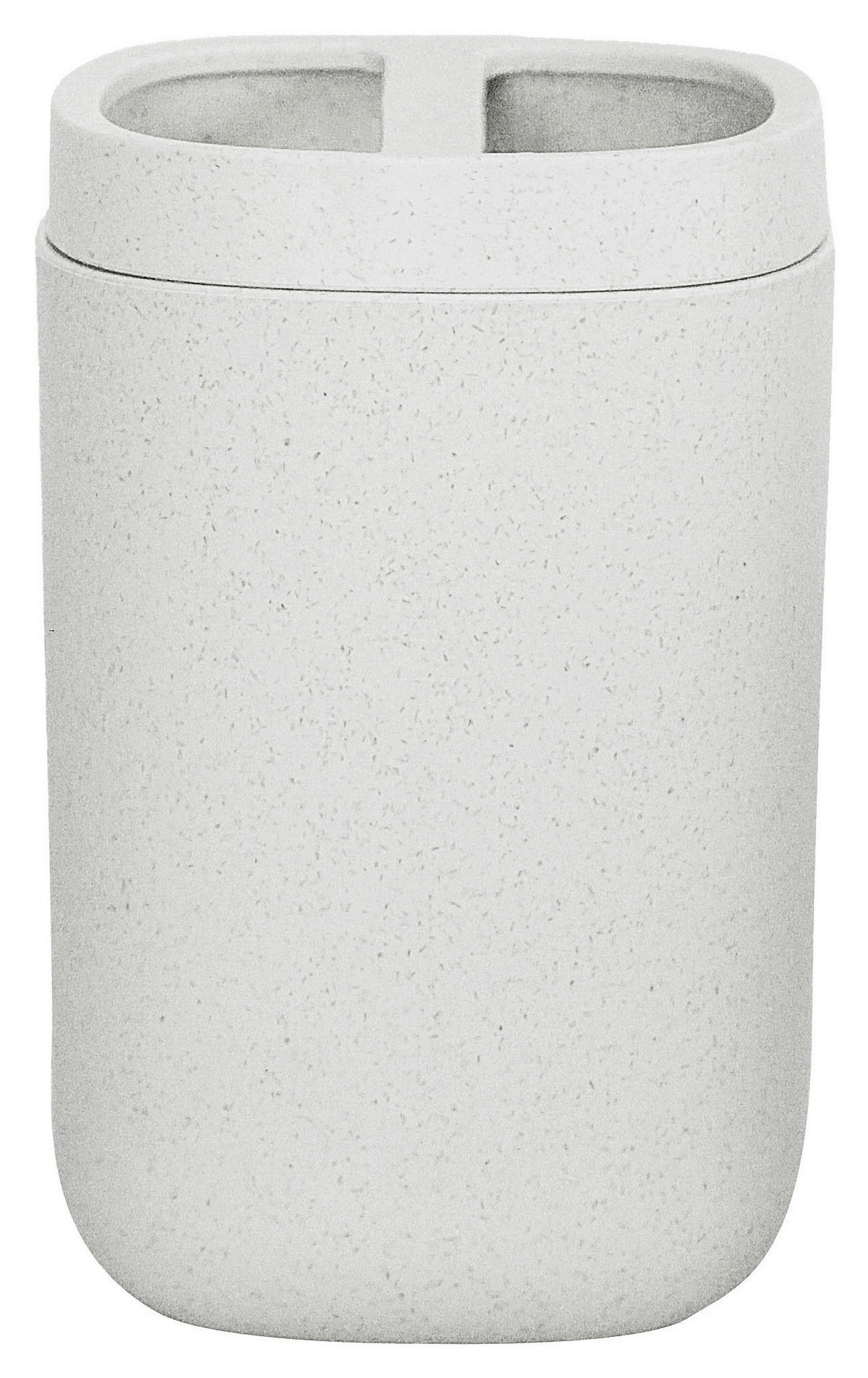 KELÍMEK NA ZUBNÍ KARTÁČEK světle šedá - světle šedá, Basics, plast (7,6/11,4cm) - Kleine Wolke