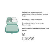BROTZEITBOX - Hellbraun/Pastellblau, KONVENTIONELL (18,4/18,2/6,5cm) - Mepal