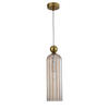 HÄNGELEUCHTE Piega 10/150 cm   - Bernsteinfarben, KONVENTIONELL, Glas (10/150cm)