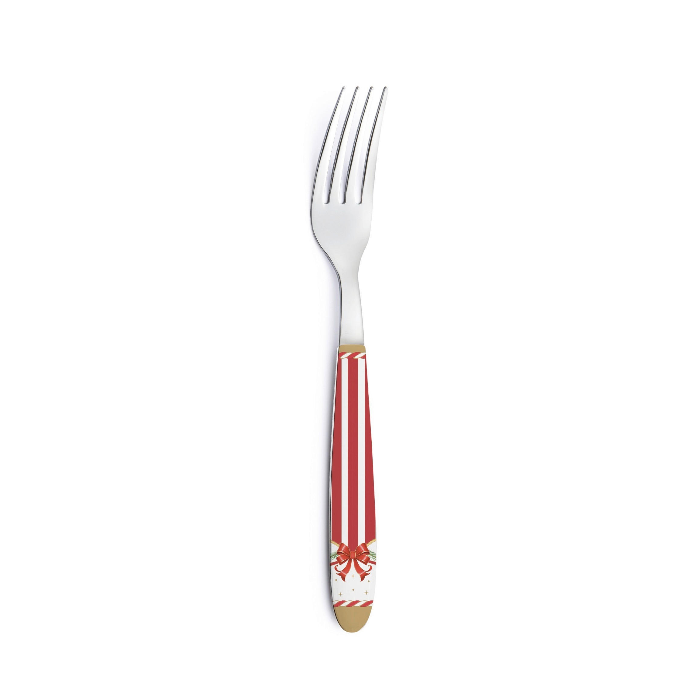 VILLA - piros/fehér, Basics, fém/kerámia (20cm) - Easy Life