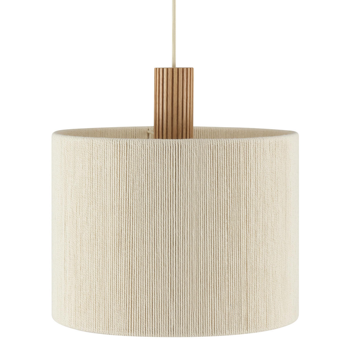 HÄNGELEUCHTE ARLO 35/150 cm  - Beigebraun/Braun, Natur, Holz/Textil (35/150cm)