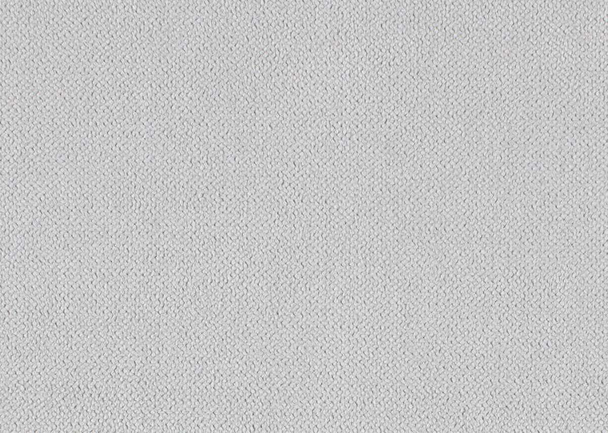 ECKSOFA in Velours Hellgrau  293/195 cm  - Chromfarben/Hellgrau, KONVENTIONELL, Kunststoff/Textil (293/195cm) - Carryhome