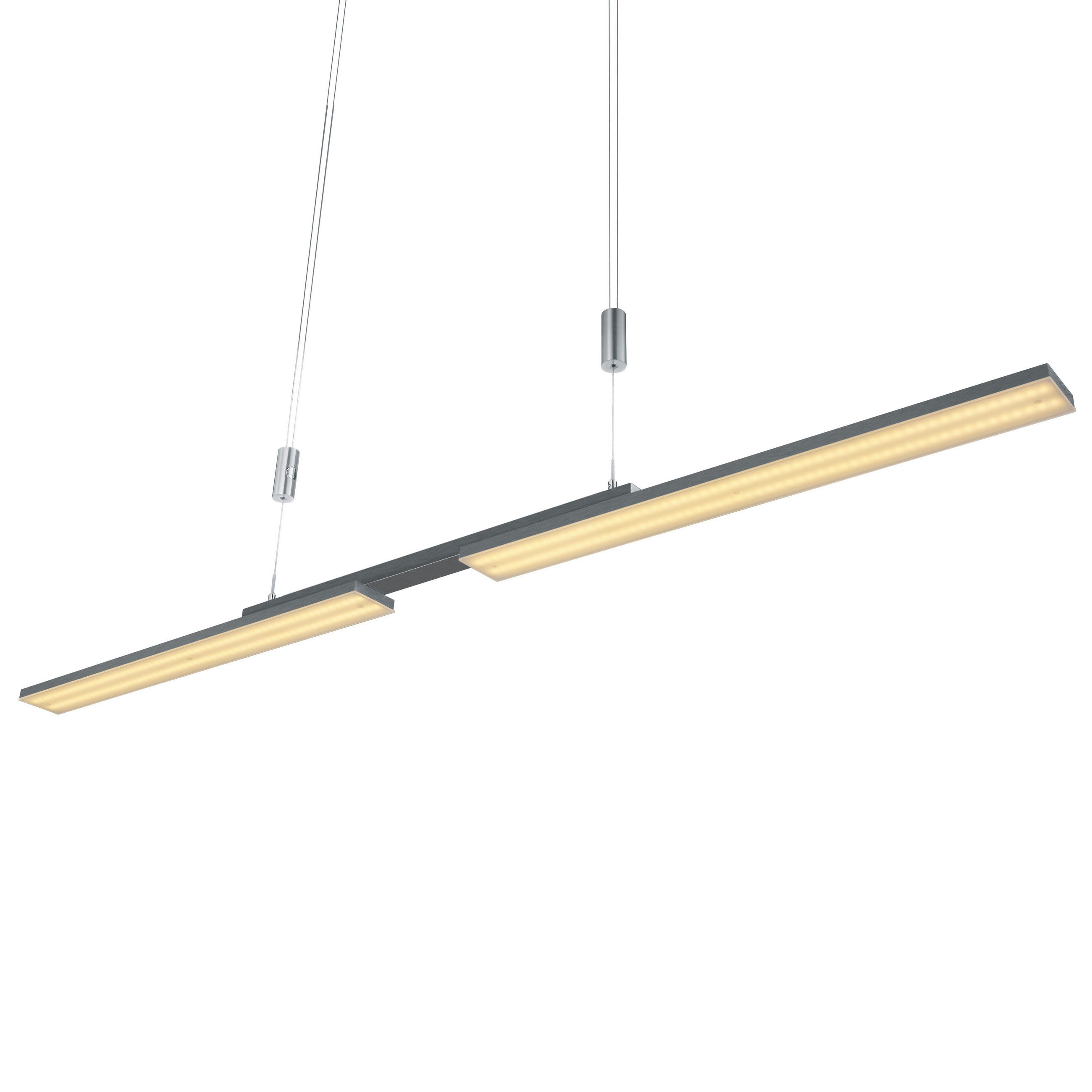 LED-HÄNGELEUCHTE 158/6/150 cm  - Anthrazit, Design, Metall (158/6/150cm) - Hell