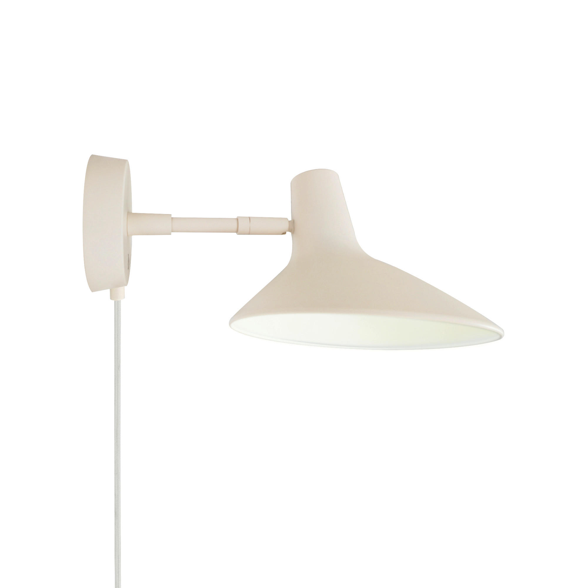 WANDLEUCHTE 33,5/13 cm  - Weiß, Design, Metall (33,5/13cm) - Nordlux