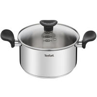 GRYTA 3 l  - svart, Design, metall/glas (3cm) - Tefal
