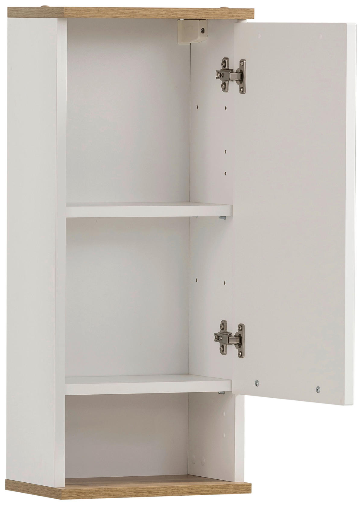 HÄNGESCHRANK 30,3/70,8/20,5 cm  - Eichefarben/Schwarz, MODERN, Holzwerkstoff/Metall (30,3/70,8/20,5cm) - Stylife
