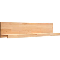 WANDBOARD in 150/27/22 cm Buchefarben  - Buchefarben, Design, Holz (150/27/22cm) - MID.YOU