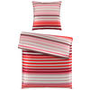 BETTWÄSCHE Arai Satin 135/200 cm  - Rot, Basics, Textil (135/200cm) - Novel