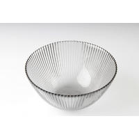 SCHÜSSEL 15 cm   - Hellgrau, Design, Glas (15cm) - Novel