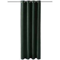ÖSENSCHAL E-Harp blickdicht 140/250 cm   - Dunkelgrün, Basics, Textil (140/250cm) - Esprit