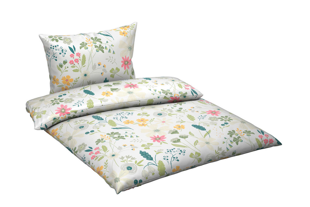 BETTWÄSCHE CUBY Satin 140/200 cm  - Multicolor, KONVENTIONELL, Textil (140/200cm) - Esposa