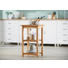 SERVIERWAGEN Holz Buche massiv Buchefarben - Buchefarben, Trend, Holz/Kunststoff (53/85/47,5cm) - Carryhome