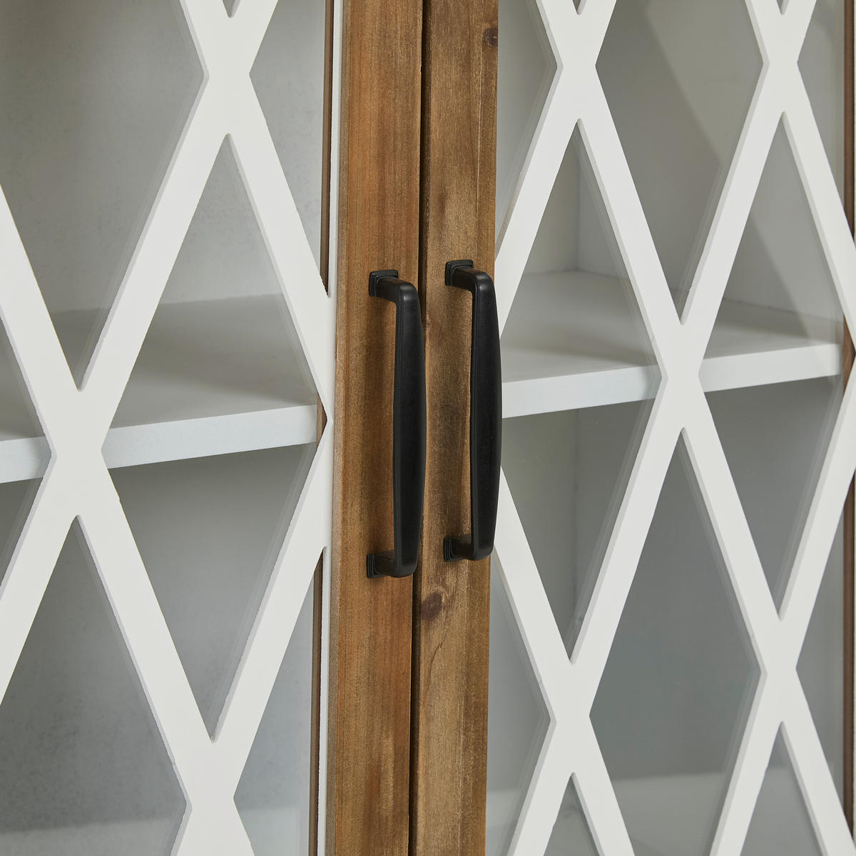 SIDEBOARD  in 148/85/35 cm  - Klar/Schwarz, KONVENTIONELL, Glas/Holz (148/85/35cm) - Livetastic