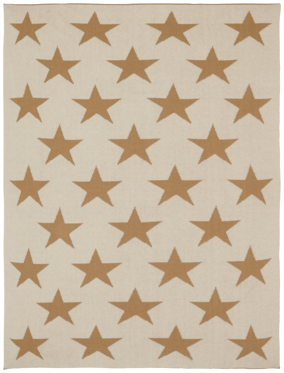 SCHMUSEDECKE  80/100 cm  - Creme/Braun, Basics, Textil (80/100cm) - Jimmylee