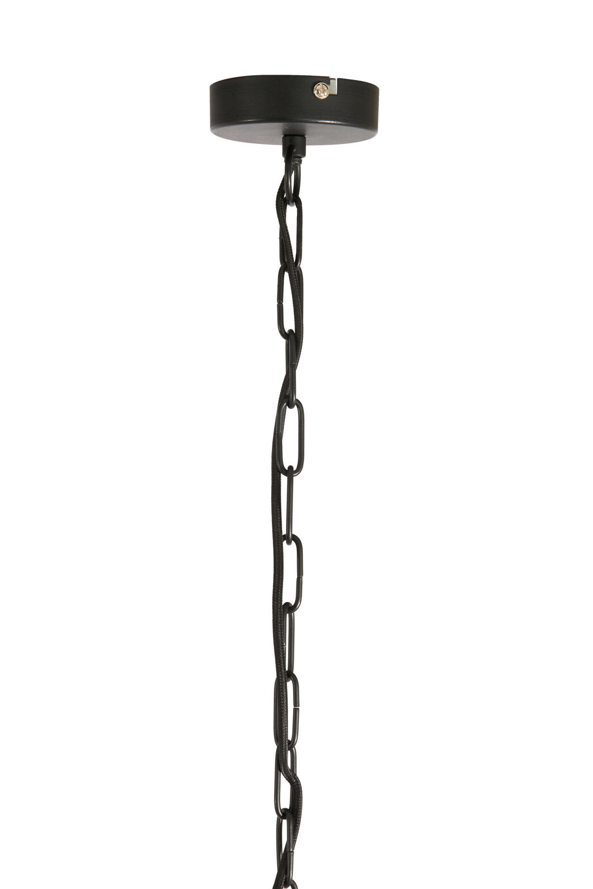 HÄNGELEUCHTE Adeta 31/31/37 cm   - Schwarz, Design, Metall (31/31/37cm) - Light & Living