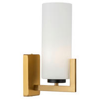 WANDLEUCHTE - Messingfarben, Trend, Glas/Metall (10/31/18,5cm) - MAYTONI