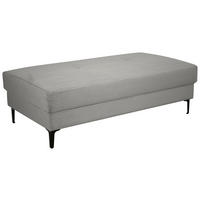 HOCKER in Textil Grau  - Schwarz/Grau, Design, Textil/Metall (140/45/80cm) - Xora