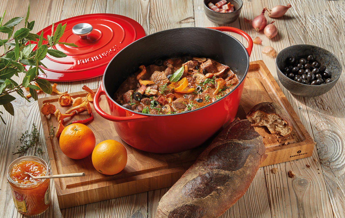 BRATENTOPF PROVENCE 8,9 L  - Basics, Metall (35/14cm) - KÜCHENPROFI
