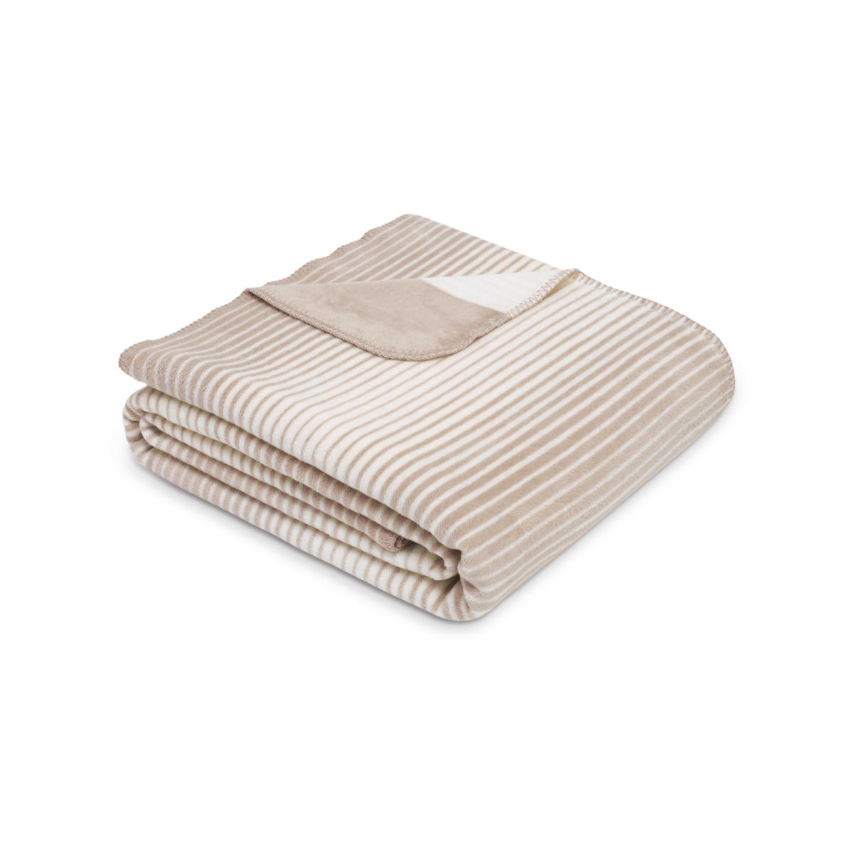 WOHNDECKE 150/200 cm  - Beige/Weiß, KONVENTIONELL, Textil (150/200cm) - Novel