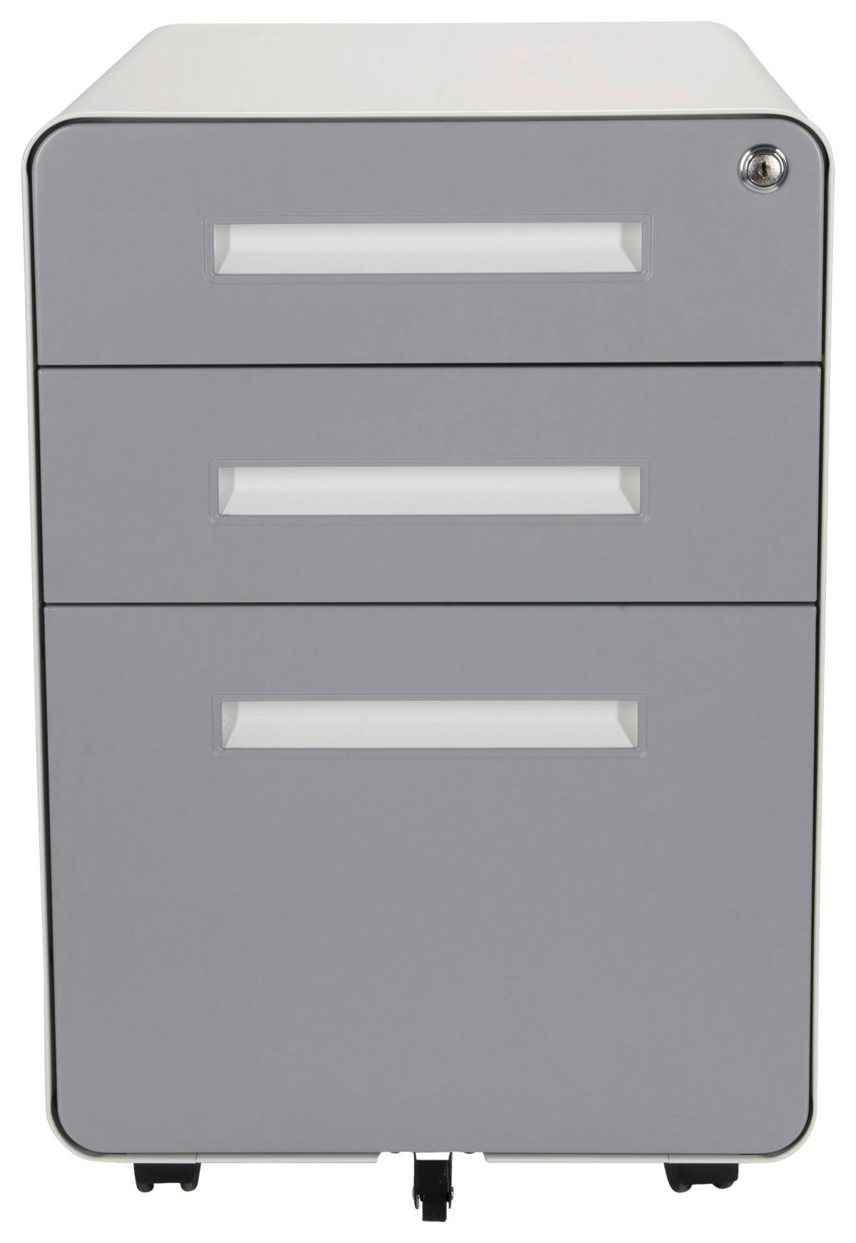 RULLHURTS 40/60/50 cm  - vit/grå, Modern, metall/plast (40/60/50cm) - MID.YOU