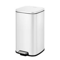 ODPADKOVÝ KOŠ  6 l - bílá/antracitová, Basics, plast (20,5/26,7/29cm) - Fackelmann
