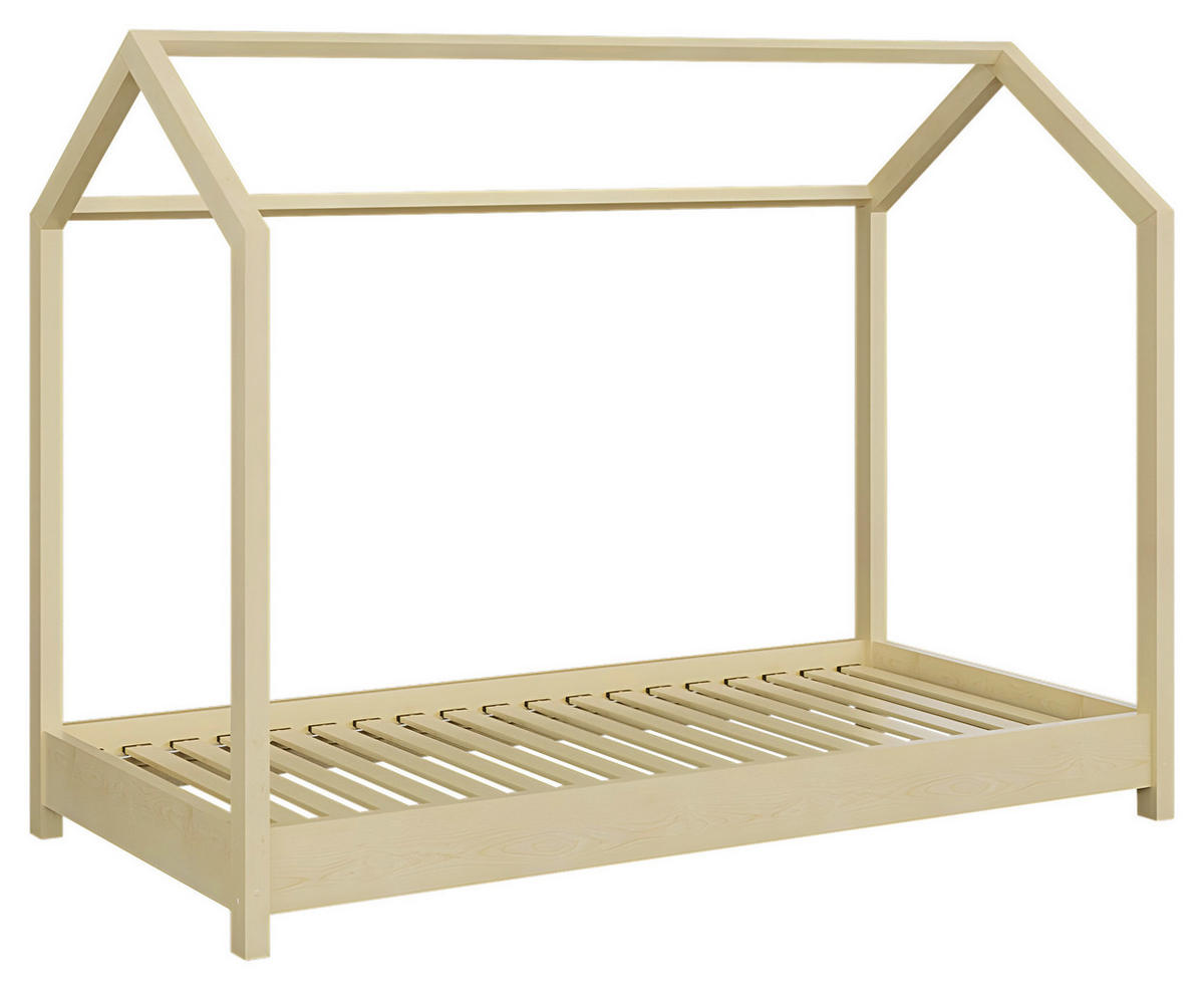 HAUSBETT 80/180 cm  in Kieferfarben  - Birkefarben/Kieferfarben, MODERN, Holz (80/180cm) - MID.YOU
