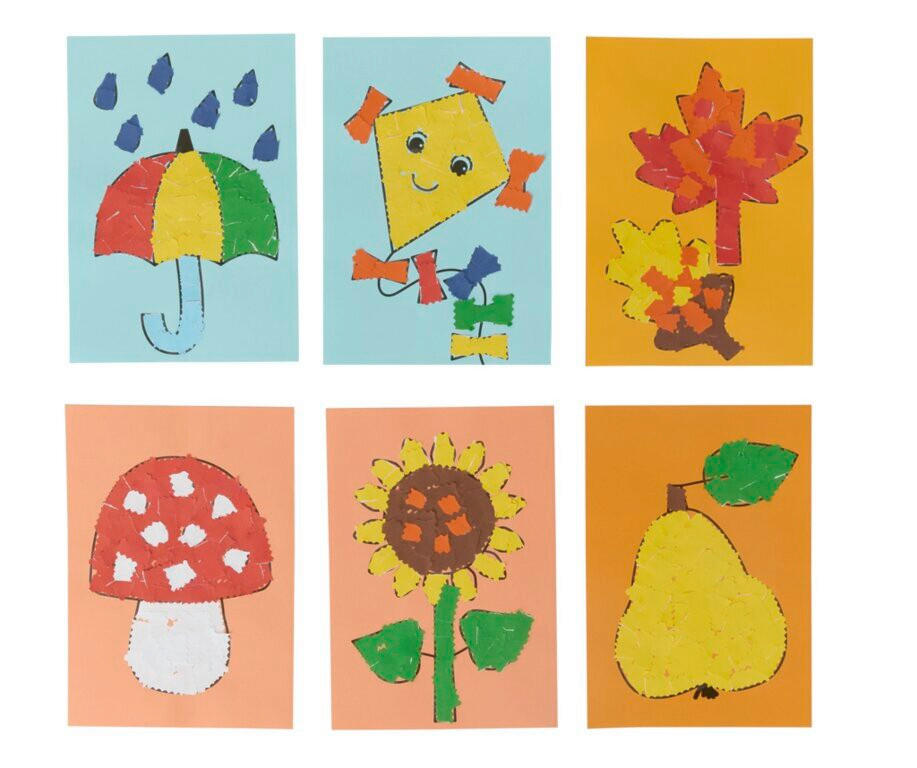 BASTELSET - Multicolor, Basics, Papier (25,0/0,5/17,6cm) - Haba