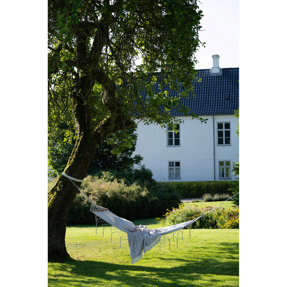 HÄNGEMATTE  - Weiß, Basics, Holz/Textil (200/3/80cm)