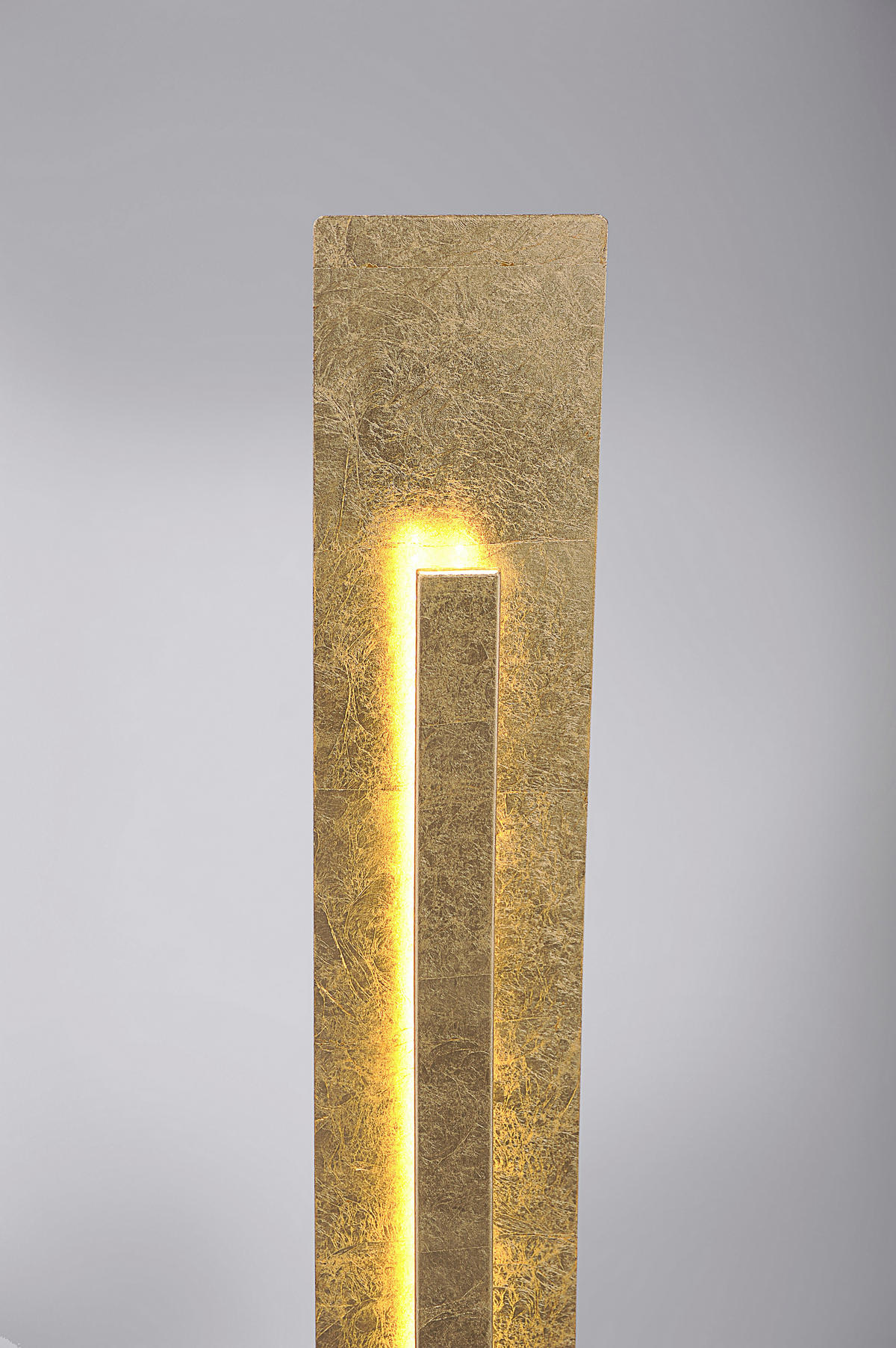 LED-STEHLEUCHTE Nevis 26/140 cm   - Goldfarben, Design, Metall (26/140cm) - Paul Neuhaus