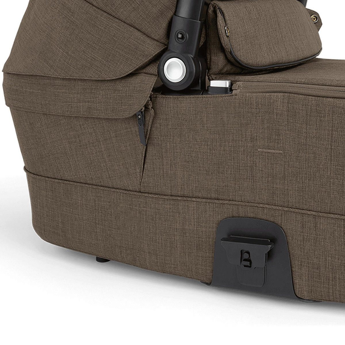 LIEGEWANNE Mixx Next  - Grauweiß/Graugrün, Basics, Kunststoff (43/63/90cm) - Nuna