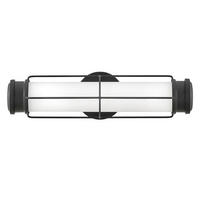 LED-WANDLEUCHTE Hinkley 11,4/43,2/13 cm  - Schwarz, Design, Glas/Metall (11,4/43,2/13cm) - Elstead Lighting