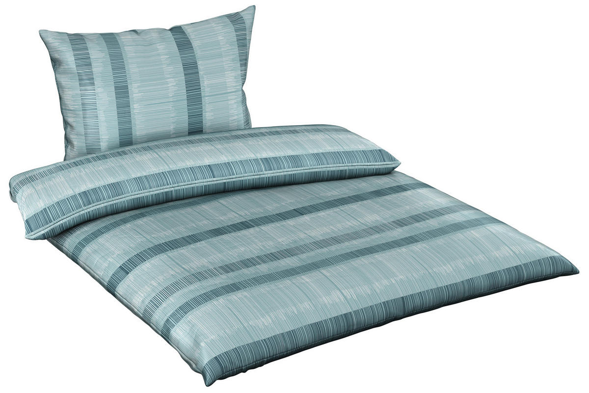 POSTELJINA DALIA 140/200 cm saten plava  - plava, Konvencionalno, tekstil (140/200cm) - Bio:Vio