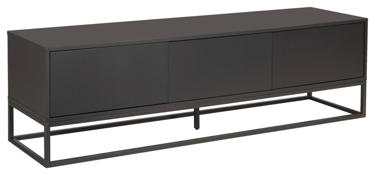 SIDEBOARD  in 180/52/40 cm  - Grau, Design, Holzwerkstoff/Metall (180/52/40cm) - MID.YOU