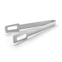 EISWÜRFELZANGE - Edelstahlfarben, Basics, Metall (7,1/18,7/2,9cm) - Zack